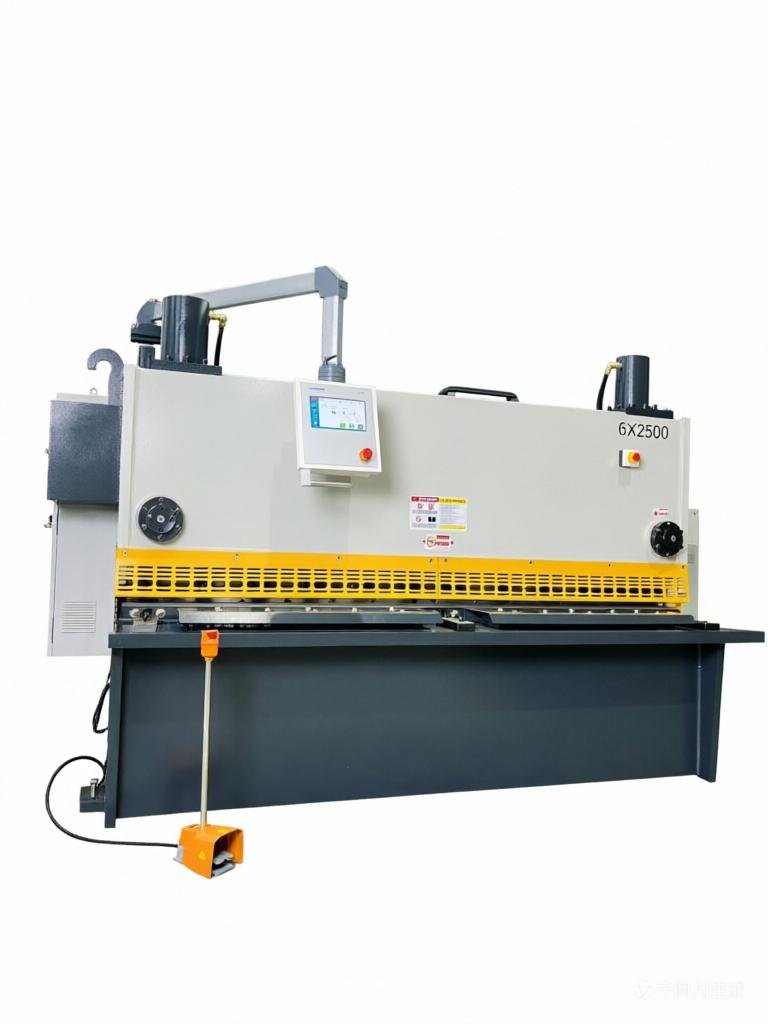 Guillotine shearing machine