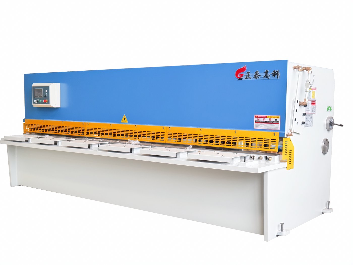 Shearing machine in workshop